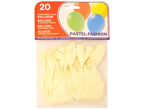 Baloes brancos bolsa de 20 unidades , Branca , 58722 , 8420698310113
